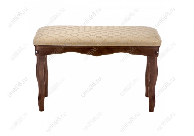 Банкетка Амадео Орех-Бежевый_1