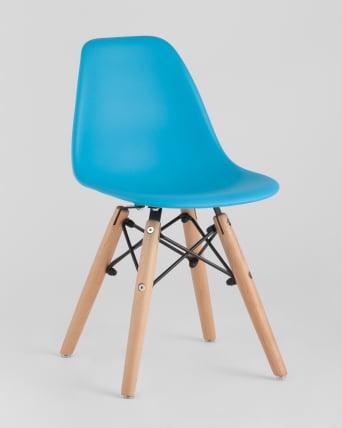 Стул ЕАМЕС ДСВ детский Голубой / EAMES DSW_1