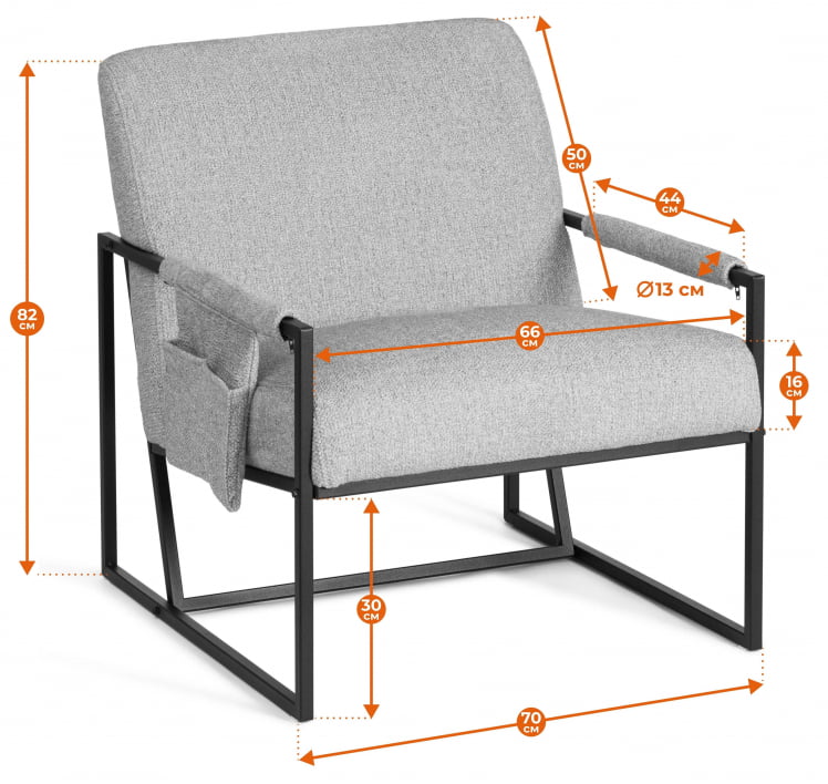Кресло Charli LUX/Чарли Люкс экокожа , Sharp Черный, 70х80х82 см_12