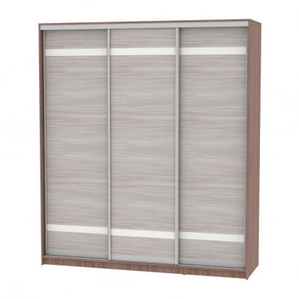 Шкаф-купе B-220х200х60-1(ЯШТ-ЯШС-D9D9D9)_0