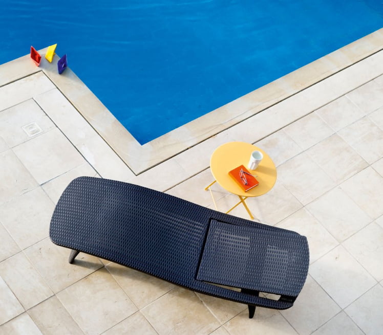 Шезлонг Pacific Черный_1