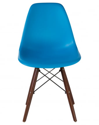 Стул обеденный LMZL-PP623 ножки темный бук Голубой_5