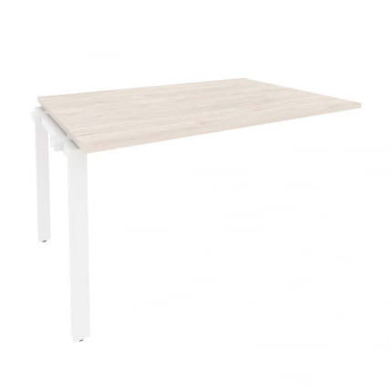 Проходной наборный элемент переговорного стола ONIX O.MP-NPRG-3 Денвер Светлый/Белый_0