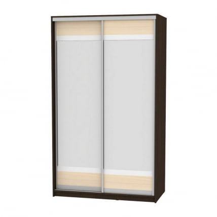 Шкаф-купе Б-230х135х60-3(Венге-ДМ-Д10Д10) / B-230х135х60-3(Венге-ДМ-D10D10)_0