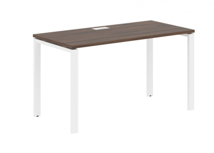 Стол письменный EDIS EUST 1367 Дуб Денвер темный Белый_0