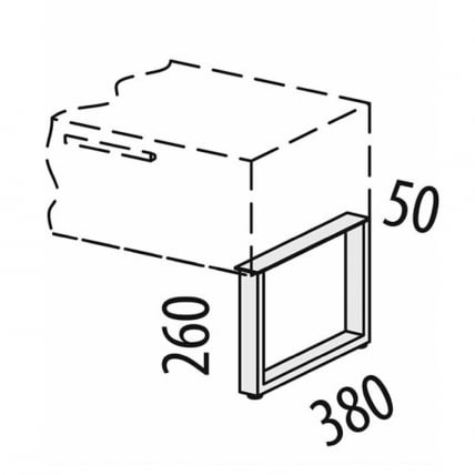 Опора для тумбы Джерси 602.70_4