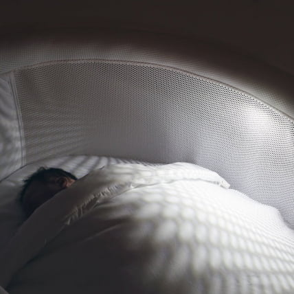 Колыбель Micuna SMART МО-1456 FRESH Stars с LED системой цвет white_2