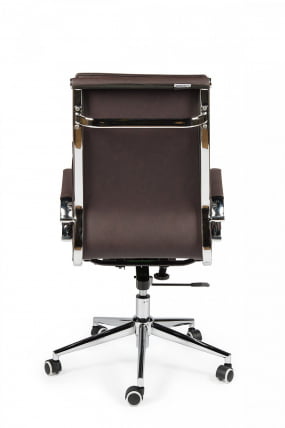 Кресло офисное Харман H-101-322 Темно-коричневый_5