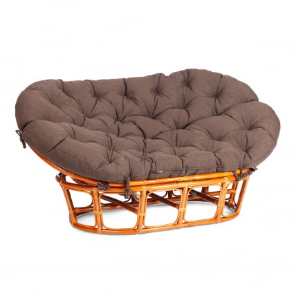 Диван МАМАСАН/МАМАСАН 23/02 В /с подушкой/ подушка 182х119 см, 169х102х80 см, Хоней (мед), ткань, коричневый, 3М7-147 / MAMASAN/МАМАСАН W Honey_0