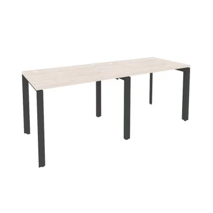 Рабочая станция на П-образном м/к ONIX O.MP-RS-2.1.7 Денвер Светлый/Антрацит_0