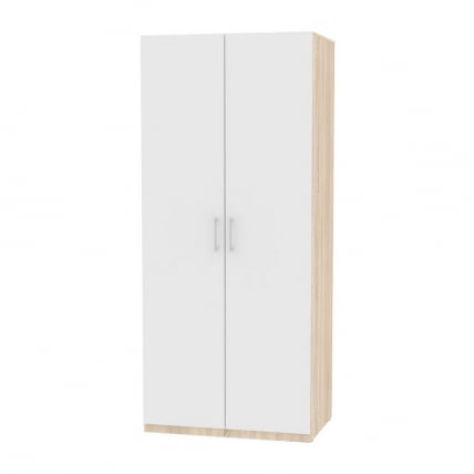 Шкаф распашный Р-198х90х60-2(ДСС-Белый) / R-198х90х60-2(ДСС-Белый)_0