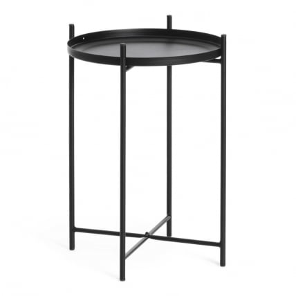 Столик журнальный TAVETT / 1 шт. в упаковке металл, 37,6*37,6*52 см, черный_1