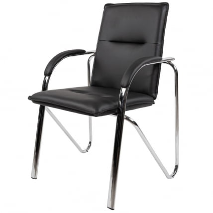 Комплект офисных кресел CHAIRMAN 851 экокожа Черный_1