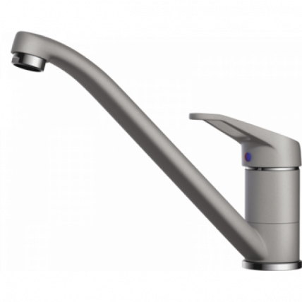 Смеситель Омоикири Кадо-Гр/Латунь/Гранит/Ленинград Грей / Omoikiri Kado-Gr/Латунь/Гранит/Leningrad Grey_0