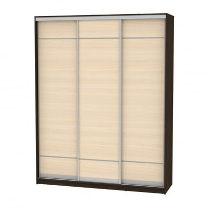 Шкаф-купе Б-230х180х60-1(Венге-ДМ-Д7Д7Д7) / B-230х180х60-1(Венге-ДМ-D7D7D7)_0