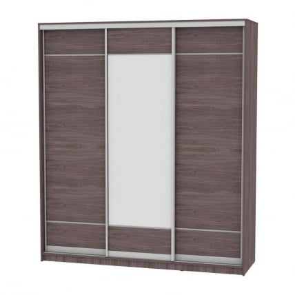 Шкаф-купе B-230х200х60-2(ЯАТ-D7D8D7)_0