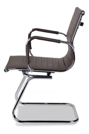 Кресло для посетителей CLG-620 LXH-C Brown_1