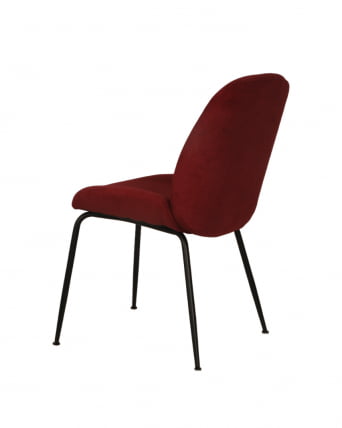 Стул Beetle велюр Красный_4