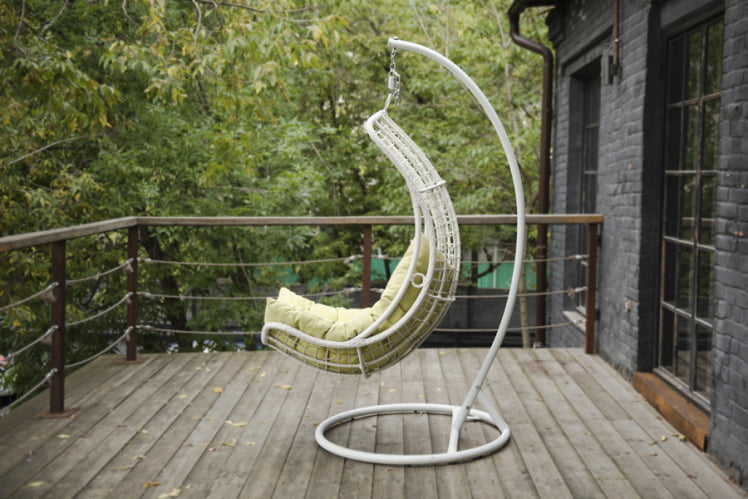 Подвесное кресло Виши 646393 Белое_4