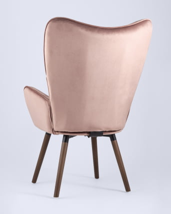 Стул Гранд велюр Розовый_4