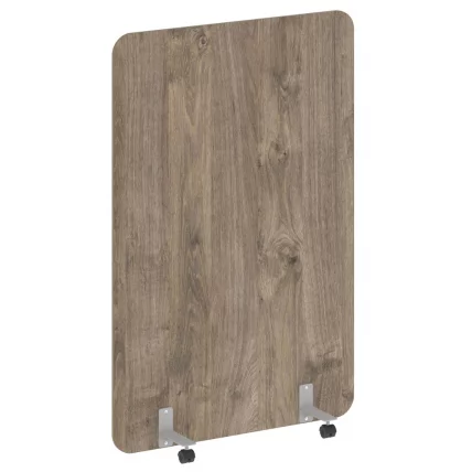 Перегородка на металлических опорах, на роликах R-line DP.R-120-180 Тиквуд Темный_0