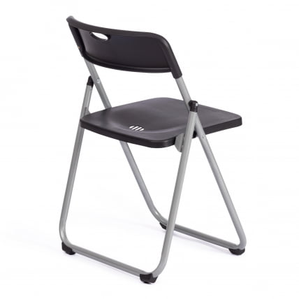 Стул складной FOLDER (mod. 3017H) каркас: металл, сиденье/спинка: пластик, 49 x 46.5 x 73.5 см, black (черный) / grey (серый)_2