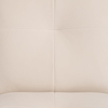 Стул обеденный Sweet флок , 46х55х88, молочный/черный, 4_6