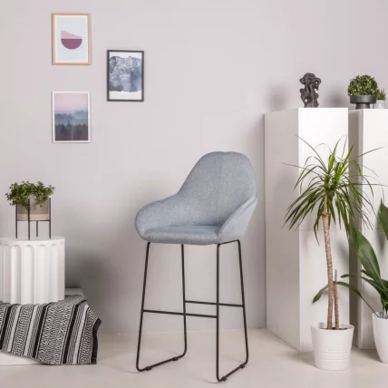 Стул барный Kent (Б) Грей/Линк_5