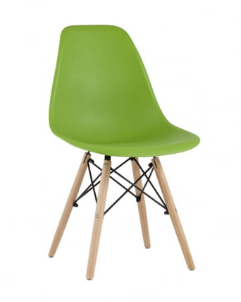 Стул Еамес Стиле ДСВ зеленый (разборный каркас) / Eames Style DSW_0
