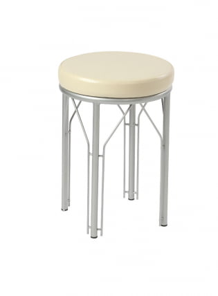 Табурет CТ 02 металлик,винилкожа №1_0