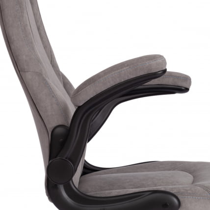 Кресло BAZUKA флок , серый, 29_8