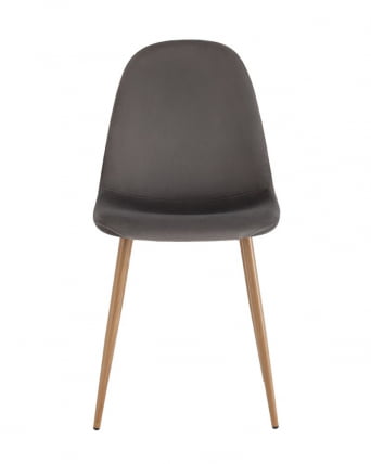 Комплект из четырех стульев Валенсия СН велюр антрацитовый 4 шт / SN_5