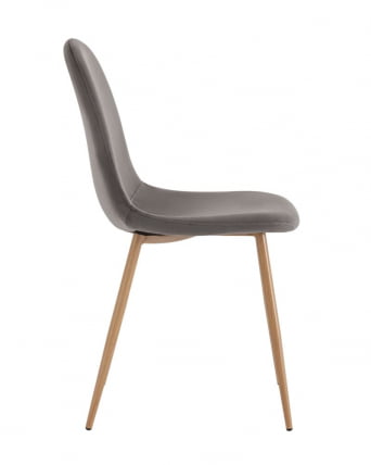 Комплект из четырех стульев Валенсия СН велюр антрацитовый 4 шт / SN_7