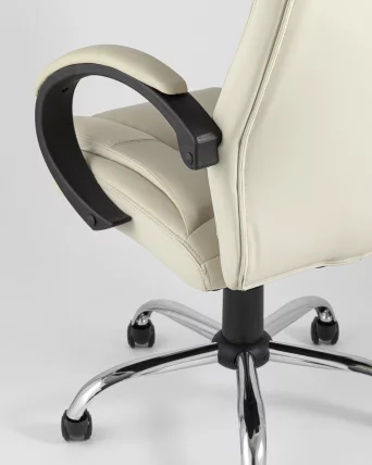 Кресло руководителя ТопЧаирс Атлант Бежевое / TopChairs Atlant_6