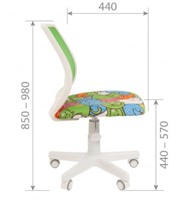 Детское кресло CHAIRMAN KIDS 112 котики/TW-А 31_3