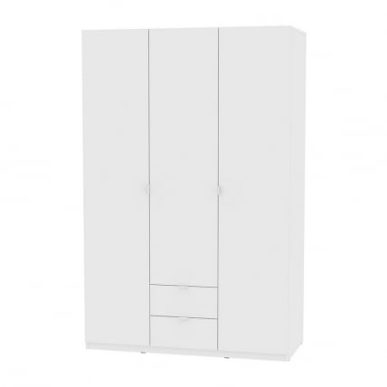 Шкаф распашный R-198х135х45-2-TR(Белый)_0