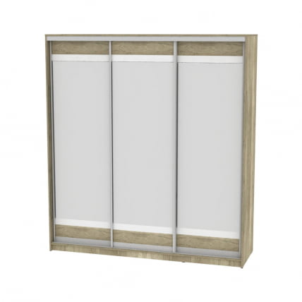 Шкаф-купе B-230х200х60-2(ДКМ-D10D10D10)_0