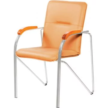 Кресло офисное ФА_Конф-ц САМБА Силв 100551 вишня / FA_Конф-ц SAMBA Silv_0