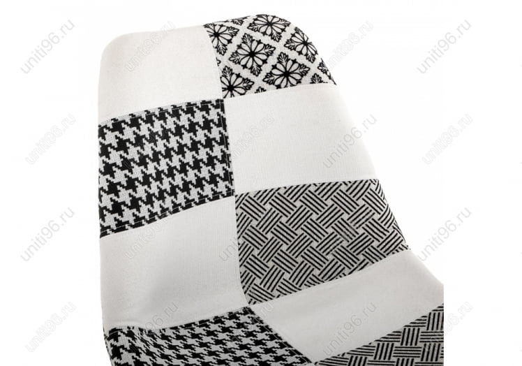 Стул деревянный Милле Черно-белое / Mille_4