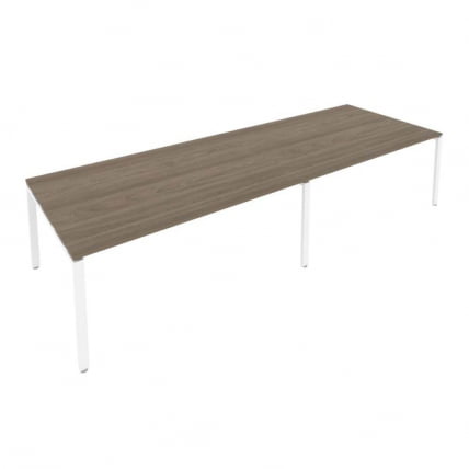 Переговорный стол (2 столешницы) Metal System Б.ПРГ-2.5 Вяз/Белый_0
