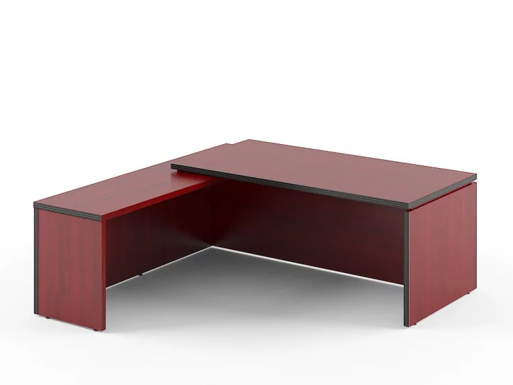 Стол руководителя левый TCT 2220 L (Вишня Мемфис)_0