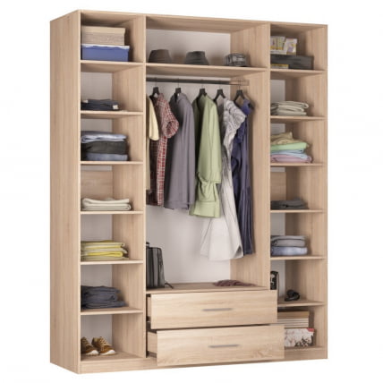 Шкаф распашный R-230х180х60-2(ДСС-Белый)_1