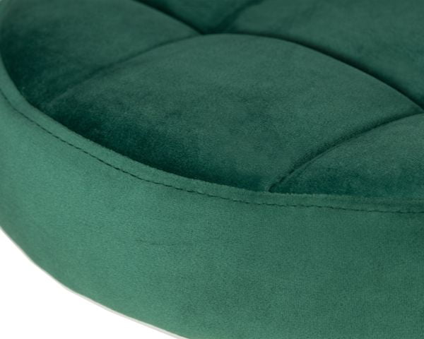 Табурет барный DOBRIN BRUNO GOLD (зеленый велюр (MJ9-88)) 2 шт_2