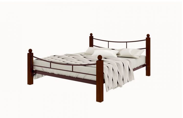 Кровать София Lux plus 1600х1900 Медная шагрень_0