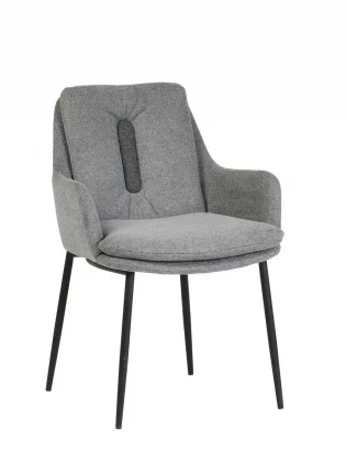 Кресло Саманта рогожка Светло-серый_1