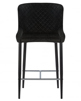 Стул полубарный DOBRIN CHRISTIAN 65 черный велюр V108-77_5
