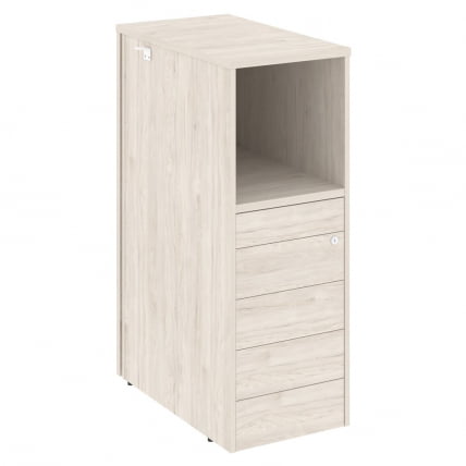 Тумба 5 ящиков TIP-ON проходная,  средняя ONIX O.R-TV-5TIP Денвер Светлый_0