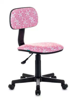 Кресло детское Бюрократ CХ-201НКС Хеартс-Пк / CH-201NX Hearts-Pk_0