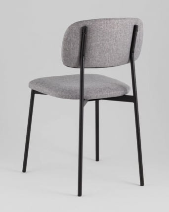 Стул Майло рогожка серый_4