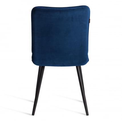 Стул обеденный Bari LT, велюр, Blue (синий), 41х55х89 см_3